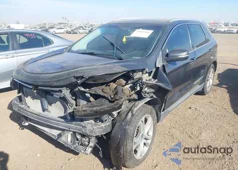 2015 Ford Edge Titanium from USA, damaged, VIN 2FMTK3K83FBB39120